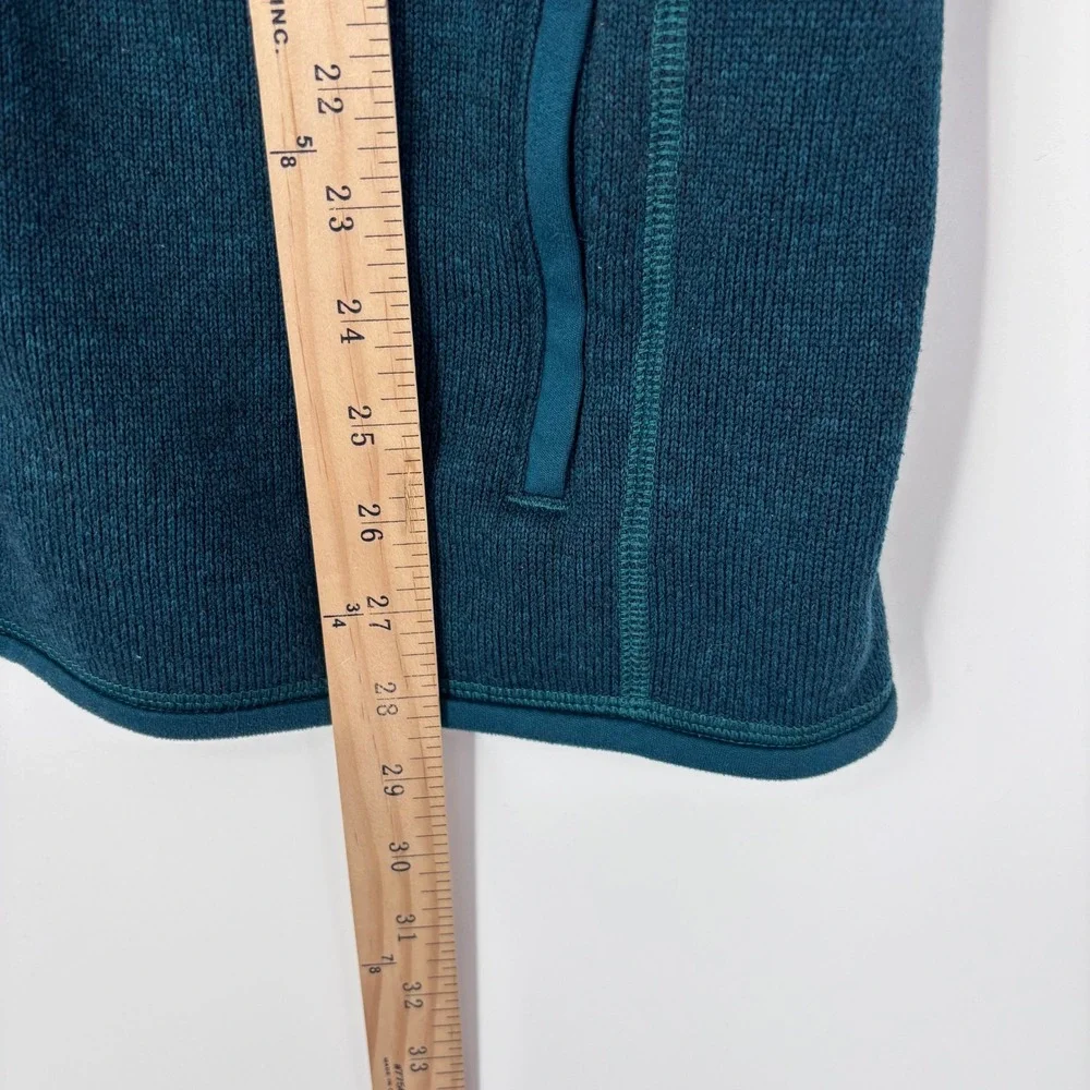 Patagonia Better Sweater Vest Mens XL Dark Borealis Green Fleece Outdoor Hiking
